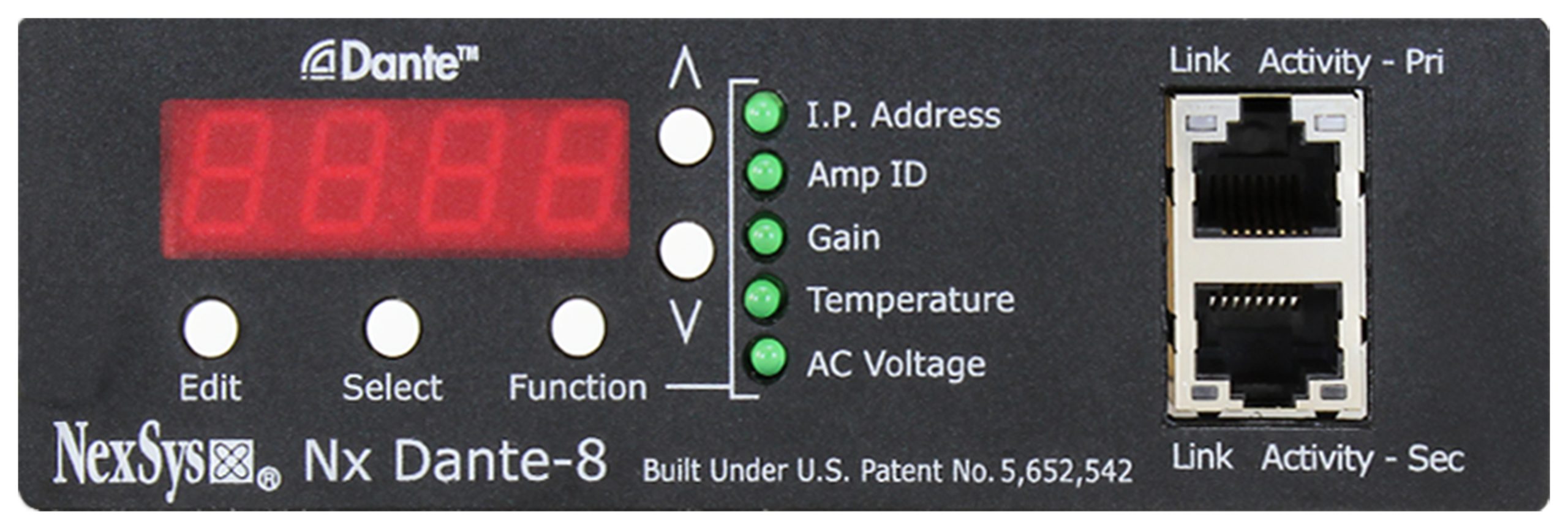 Nx Dante® 8 - Peavey Commercial Audio