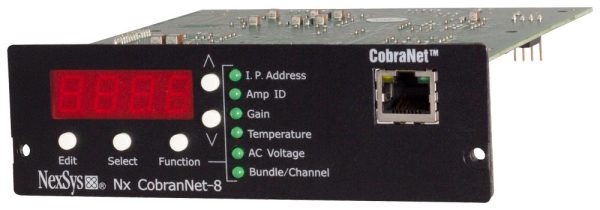 Nx CobraNet® 8 - Peavey Commercial Audio