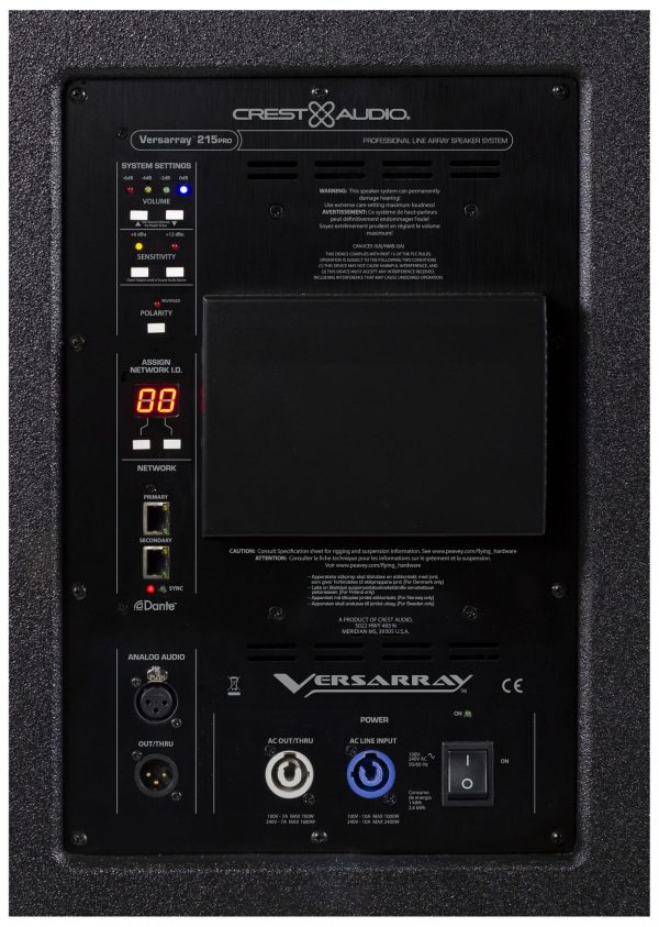 Versarray® PRO 215 Sub - Peavey Commercial Audio