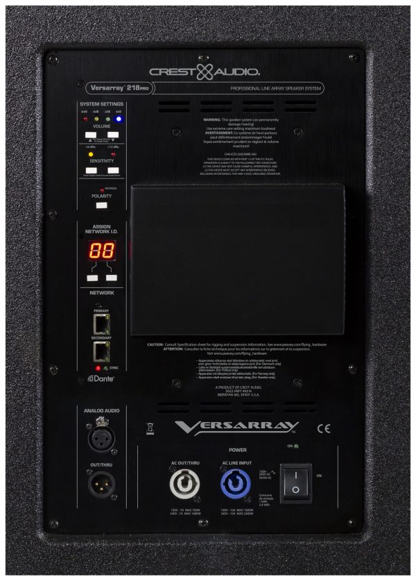 Versarray® PRO 218 Sub - Peavey Commercial Audio