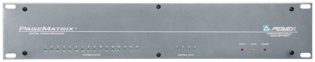 PageMatrix™ Command Center - Peavey Commercial Audio