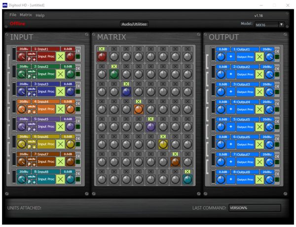 Digitool® LIVE - Peavey Commercial Audio