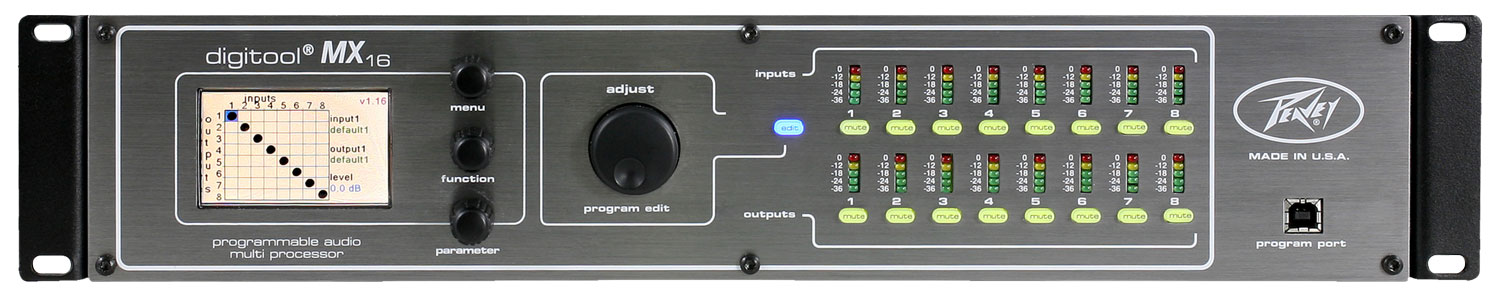 Digitool® MX16 - Peavey Commercial Audio