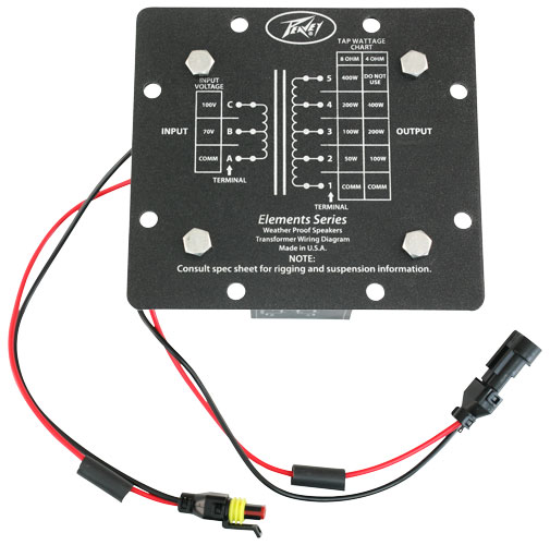 Elements™ 70/100V 400 Watts Transformer