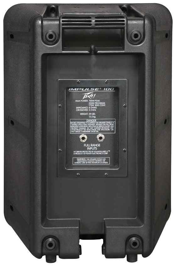 Impulse® 100 - Black - Peavey Commercial Audio