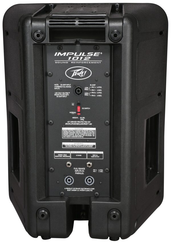 Impulse® 1012 - Black - Peavey Commercial Audio