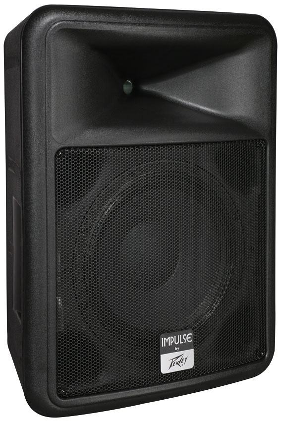 Impulse® 1012 - Black - Peavey Commercial Audio