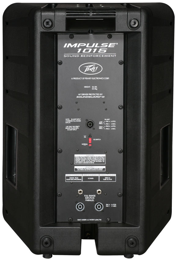 Impulse® 1015 - Black - Peavey Commercial Audio