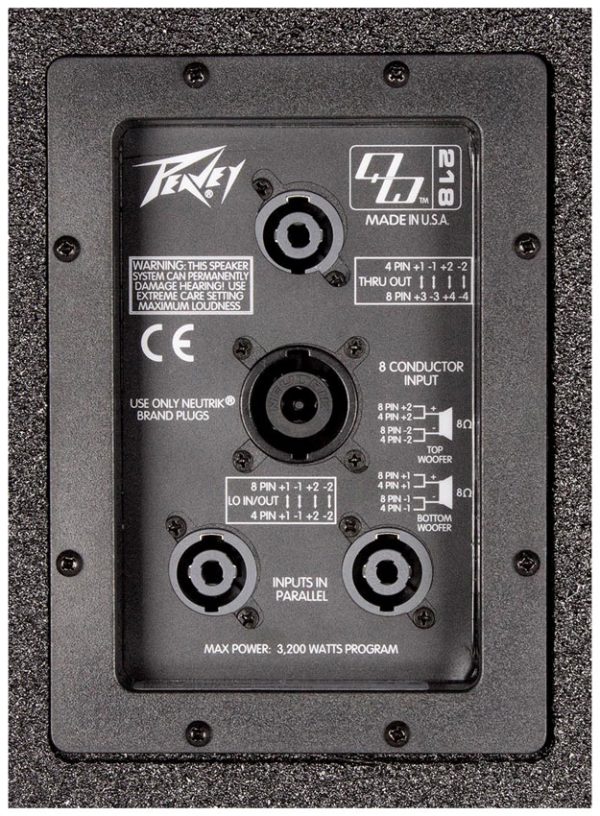 QW® 218 - Peavey Commercial Audio