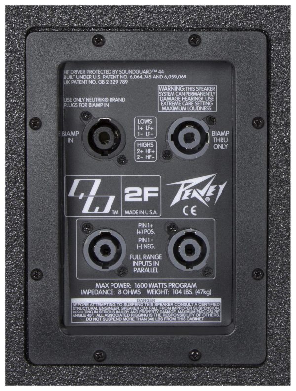QW® 2F - Peavey Commercial Audio