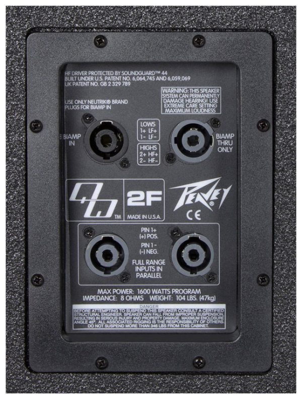 QW® 2F - Peavey Commercial Audio
