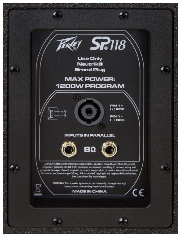 SP® 118 Sub - Peavey Commercial Audio